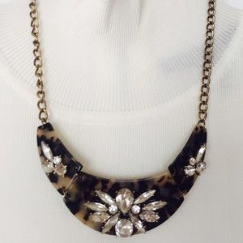 Tortoise Statement Necklace - image 1